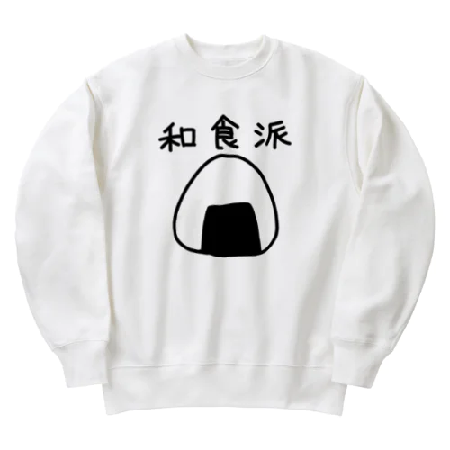 和食派 Heavyweight Crew Neck Sweatshirt