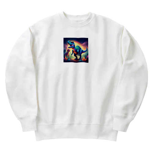 ファンタスティック恐竜 Heavyweight Crew Neck Sweatshirt