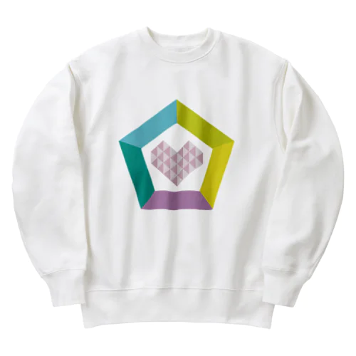 心の支え Heavyweight Crew Neck Sweatshirt