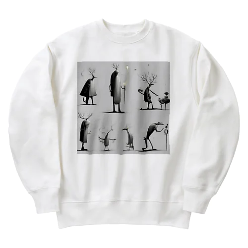 WONDERLAND Heavyweight Crew Neck Sweatshirt