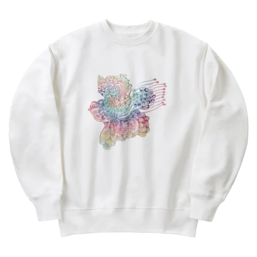 song bird Heavyweight Crew Neck Sweatshirt