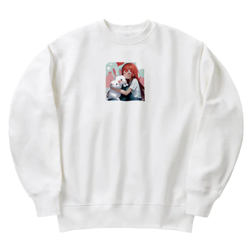 トリンとうさタン Heavyweight Crew Neck Sweatshirt