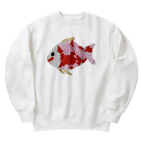 わたしの赤いおさかなさん Heavyweight Crew Neck Sweatshirt