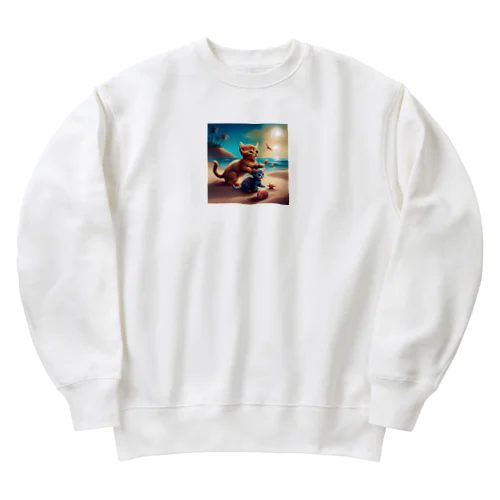 ネコビーチ Heavyweight Crew Neck Sweatshirt