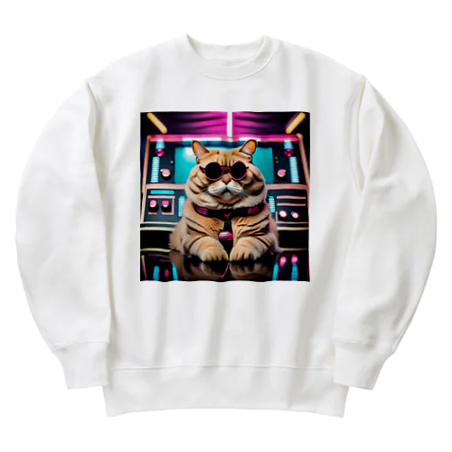 近未来猫2 Heavyweight Crew Neck Sweatshirt