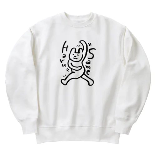 春雨ダンス Heavyweight Crew Neck Sweatshirt