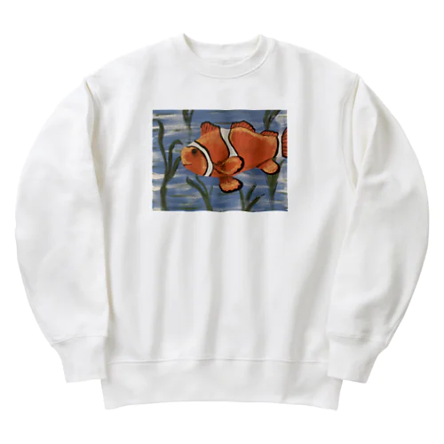 妻のクマノミ　グッズ Heavyweight Crew Neck Sweatshirt