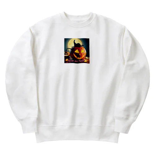 ハロウィンパンプキン Heavyweight Crew Neck Sweatshirt