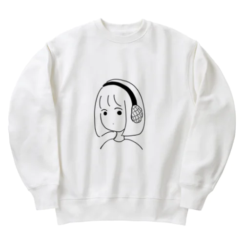 ヘッドパン女子 Heavyweight Crew Neck Sweatshirt