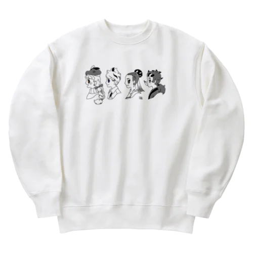 あの日何処か食卓にて Heavyweight Crew Neck Sweatshirt