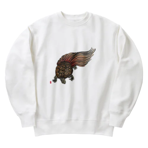 蓑亀 Heavyweight Crew Neck Sweatshirt