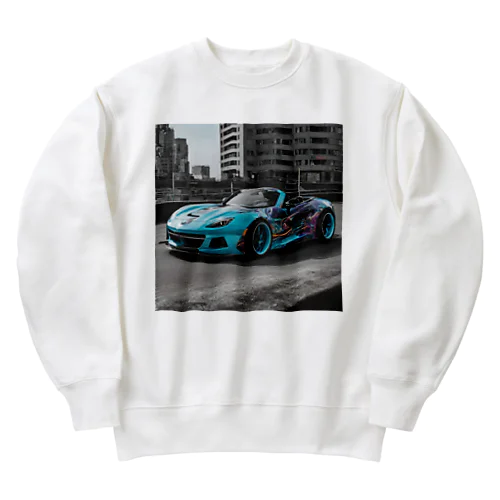 かっこいい車のグッズ Heavyweight Crew Neck Sweatshirt