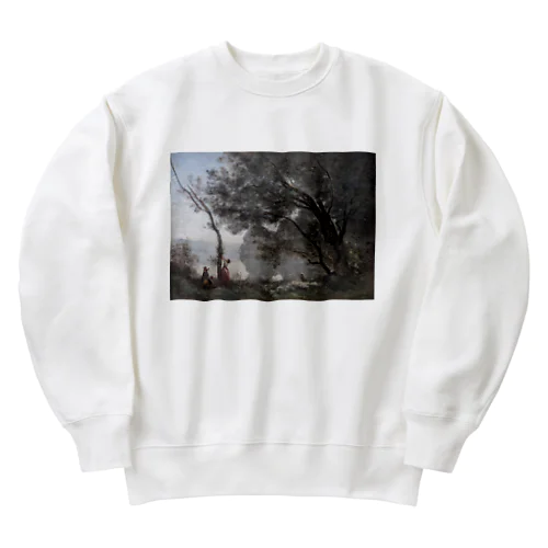 モルトフォンテーヌの思い出 / Recollection of Mortefontaine Heavyweight Crew Neck Sweatshirt