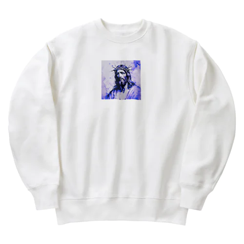 キリスト@2 Heavyweight Crew Neck Sweatshirt