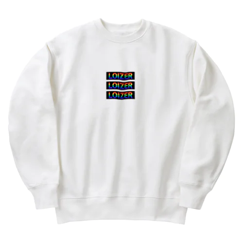 LOIZER 3連ロゴ Heavyweight Crew Neck Sweatshirt