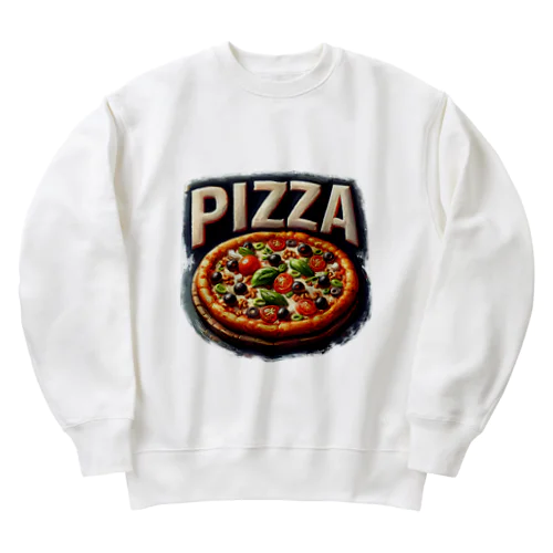 ピザ Heavyweight Crew Neck Sweatshirt