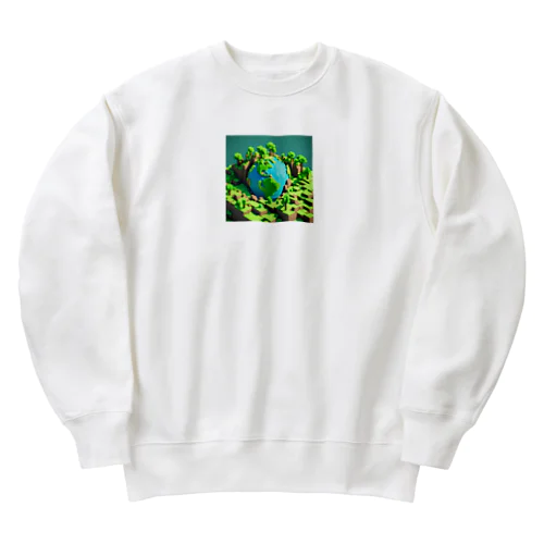 僕たちのすむ世界 Heavyweight Crew Neck Sweatshirt