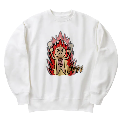 ボッキー元気くん Heavyweight Crew Neck Sweatshirt