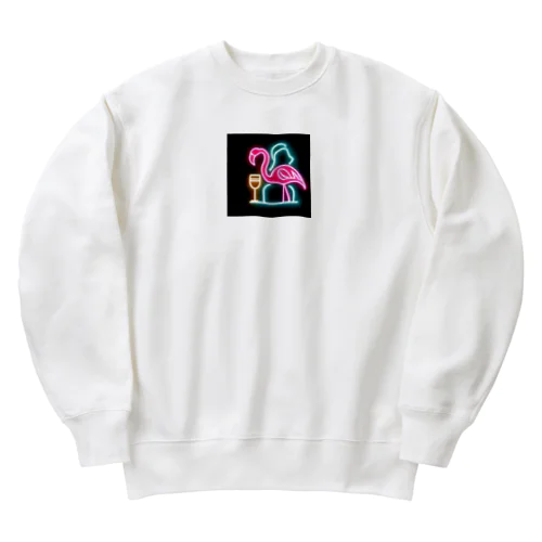 02ネオン Heavyweight Crew Neck Sweatshirt