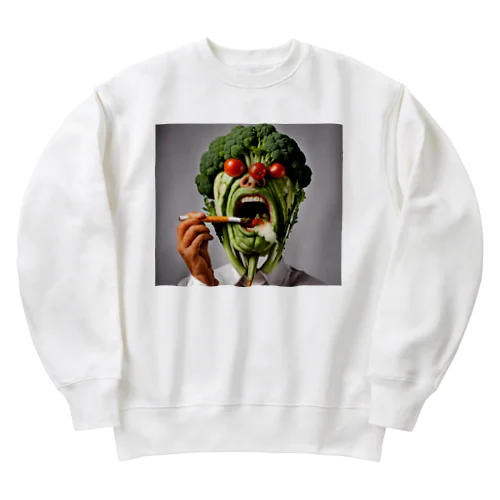 ベジタリアン Heavyweight Crew Neck Sweatshirt