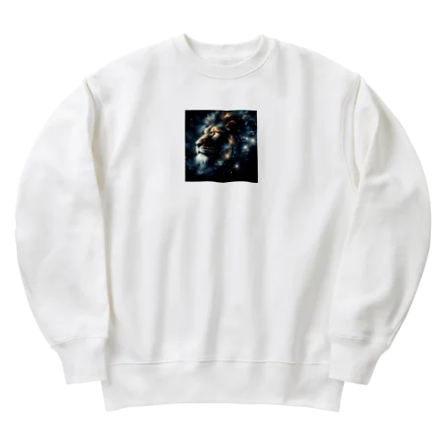 星屑のライオン Heavyweight Crew Neck Sweatshirt