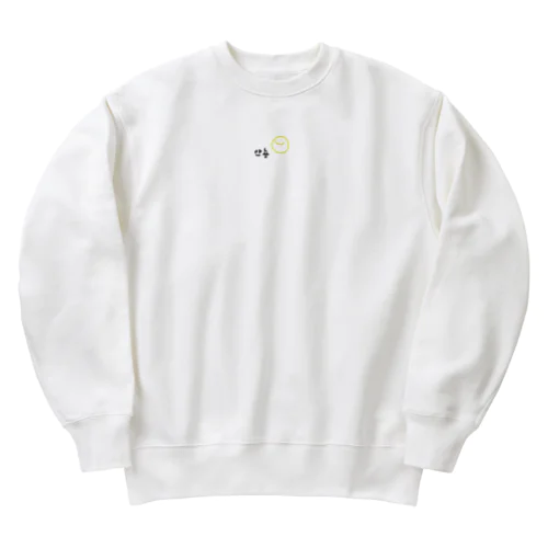 にこにこあんにょーん Heavyweight Crew Neck Sweatshirt