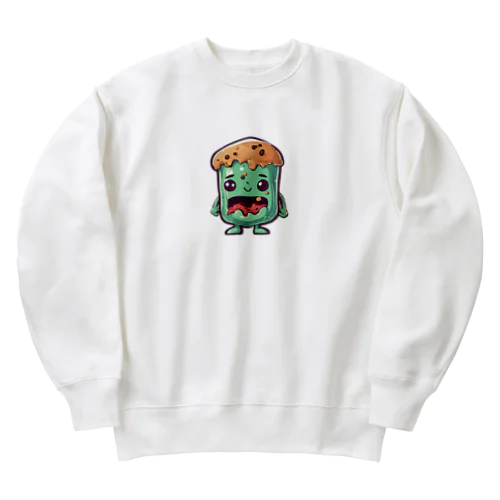 腐食物くん Heavyweight Crew Neck Sweatshirt