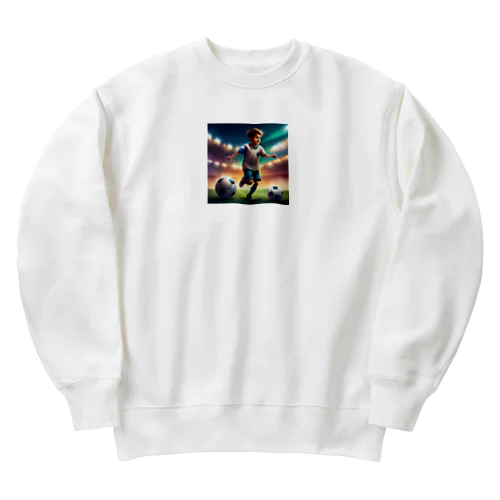 サッカー小僧 Heavyweight Crew Neck Sweatshirt