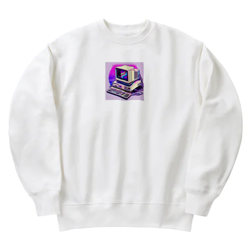 90年代のコンピューター② Heavyweight Crew Neck Sweatshirt