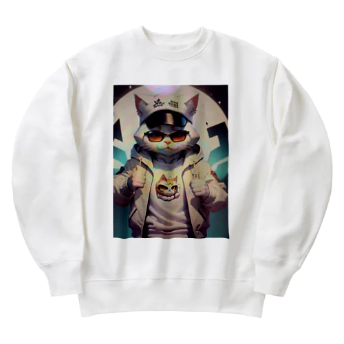 ドラ猫ギャング Heavyweight Crew Neck Sweatshirt