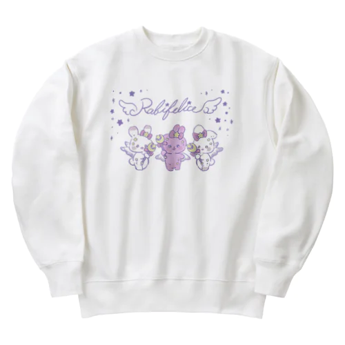 ラビフェリーチェ　魔法 Heavyweight Crew Neck Sweatshirt