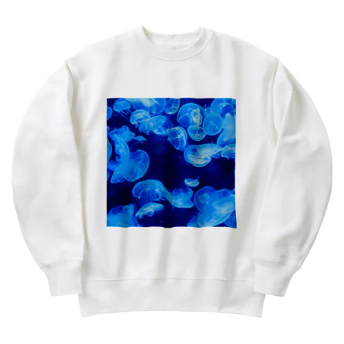 Jellyfish=海月 Heavyweight Crew Neck Sweatshirt