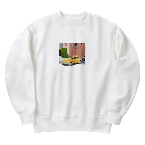 "BEETLE" Heavyweight Crew Neck Sweatshirt