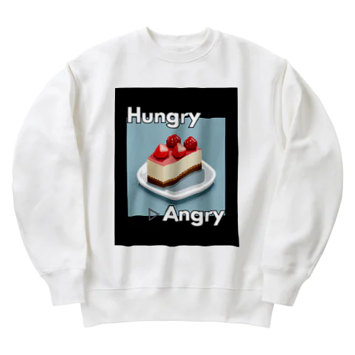 【NYチーズケーキ】hAngry Heavyweight Crew Neck Sweatshirt