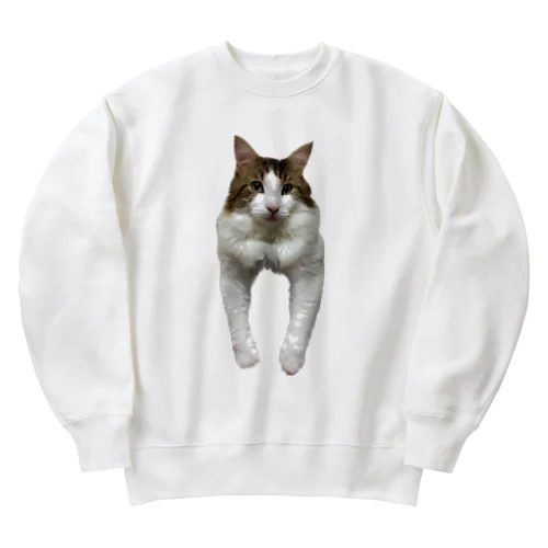 猫のダイヤ Heavyweight Crew Neck Sweatshirt