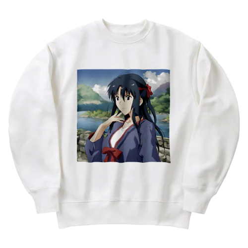 高野 美里（たかの みさと） Heavyweight Crew Neck Sweatshirt