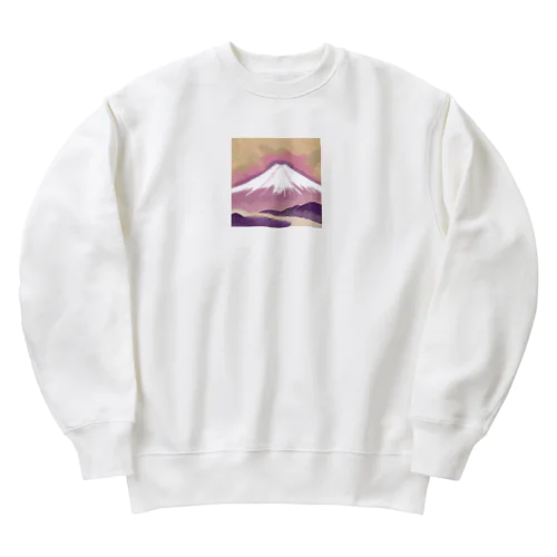 まうんとふじ Heavyweight Crew Neck Sweatshirt