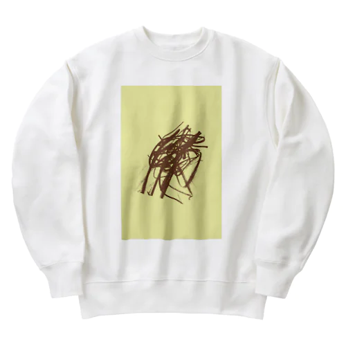 落書きNo4  Heavyweight Crew Neck Sweatshirt