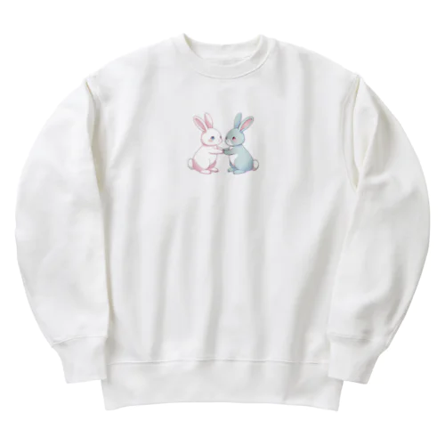 ゆるふわうさぎ Heavyweight Crew Neck Sweatshirt