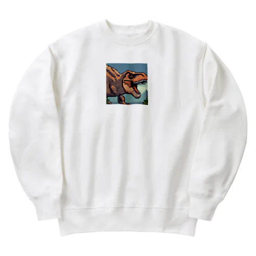 恐竜① Heavyweight Crew Neck Sweatshirt
