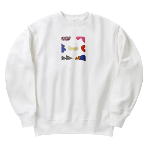 くりあな仕上げ Heavyweight Crew Neck Sweatshirt