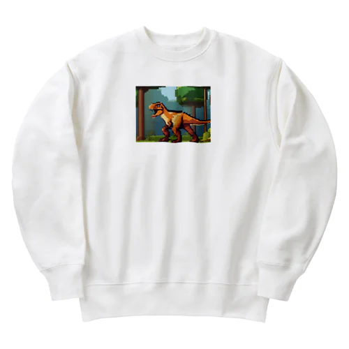 恐竜⑥ Heavyweight Crew Neck Sweatshirt