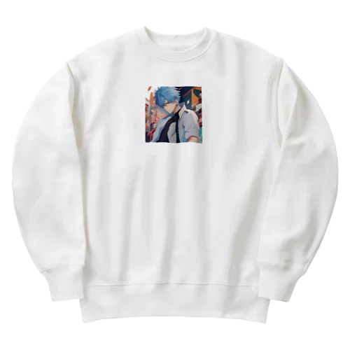 雄大 Heavyweight Crew Neck Sweatshirt