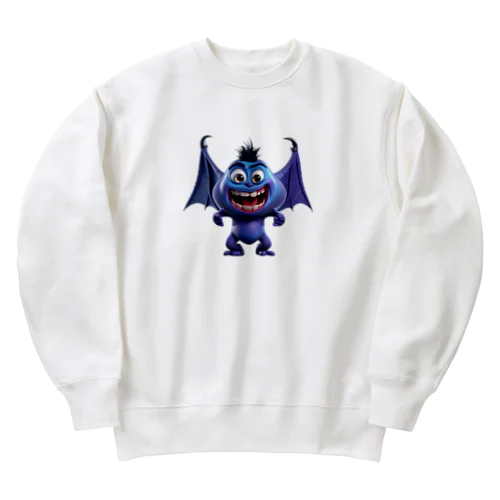 歯の悪魔 Heavyweight Crew Neck Sweatshirt