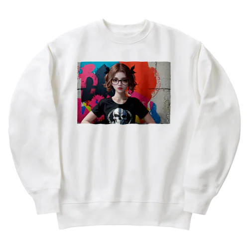 ガール其の弐 Heavyweight Crew Neck Sweatshirt