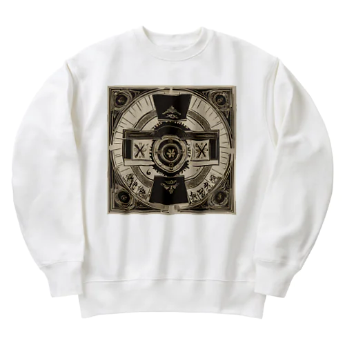 運気上昇A Heavyweight Crew Neck Sweatshirt