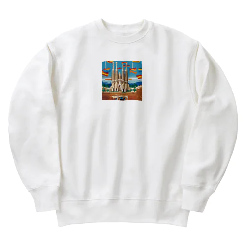 スペイン Heavyweight Crew Neck Sweatshirt