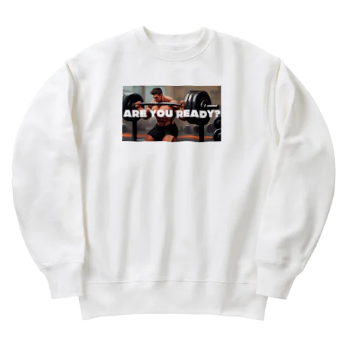 マッチョになる覚悟はできているか？ Heavyweight Crew Neck Sweatshirt