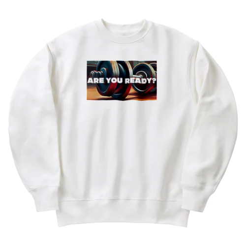 マッチョになる覚悟はできているか？ Heavyweight Crew Neck Sweatshirt