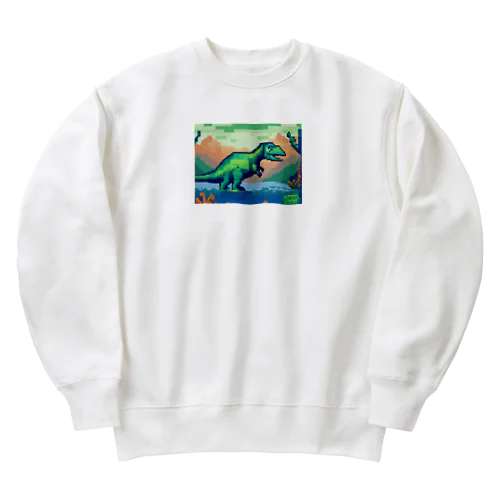 恐竜58　ネプチュノサウルス Heavyweight Crew Neck Sweatshirt